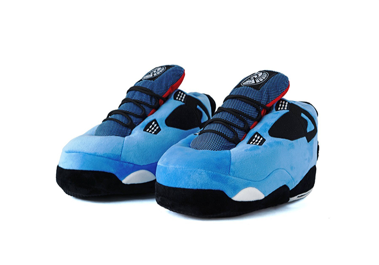 J4 - 'Blue Cactus Jack' Sneaker Slippers