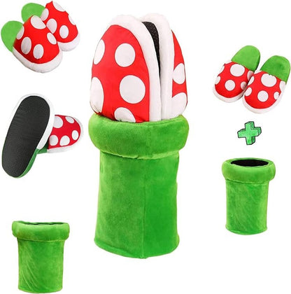 Super Mario Piranha Plant Slippers