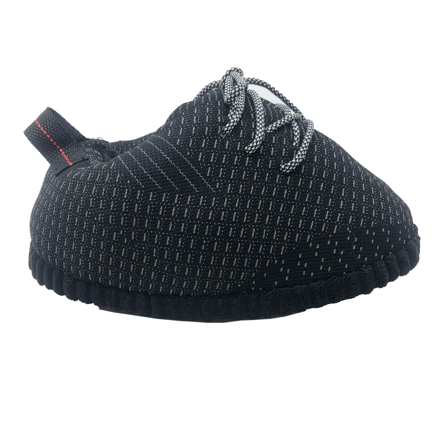 Yeezy - Black 'Reflective' Sneaker Slippers