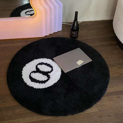 8 Ball Rug - Handmade Tufted Rug