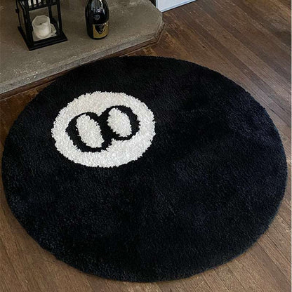 8 Ball Rug - Handmade Tufted Rug