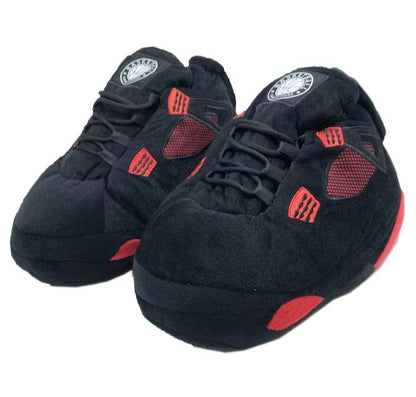 J4 - 'Red Thunder' Sneaker Slippers