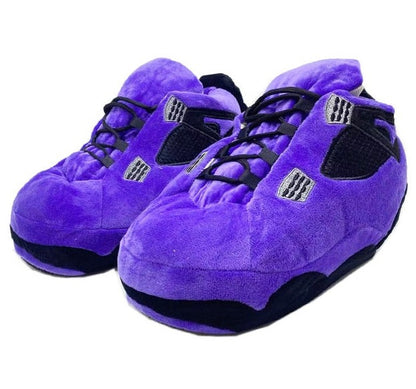 J4 - 'Purple' Sneaker Slippers