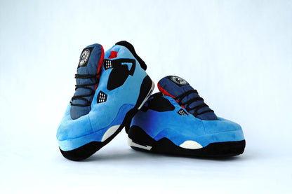 J4 - 'Blue Cactus Jack' Sneaker Slippers