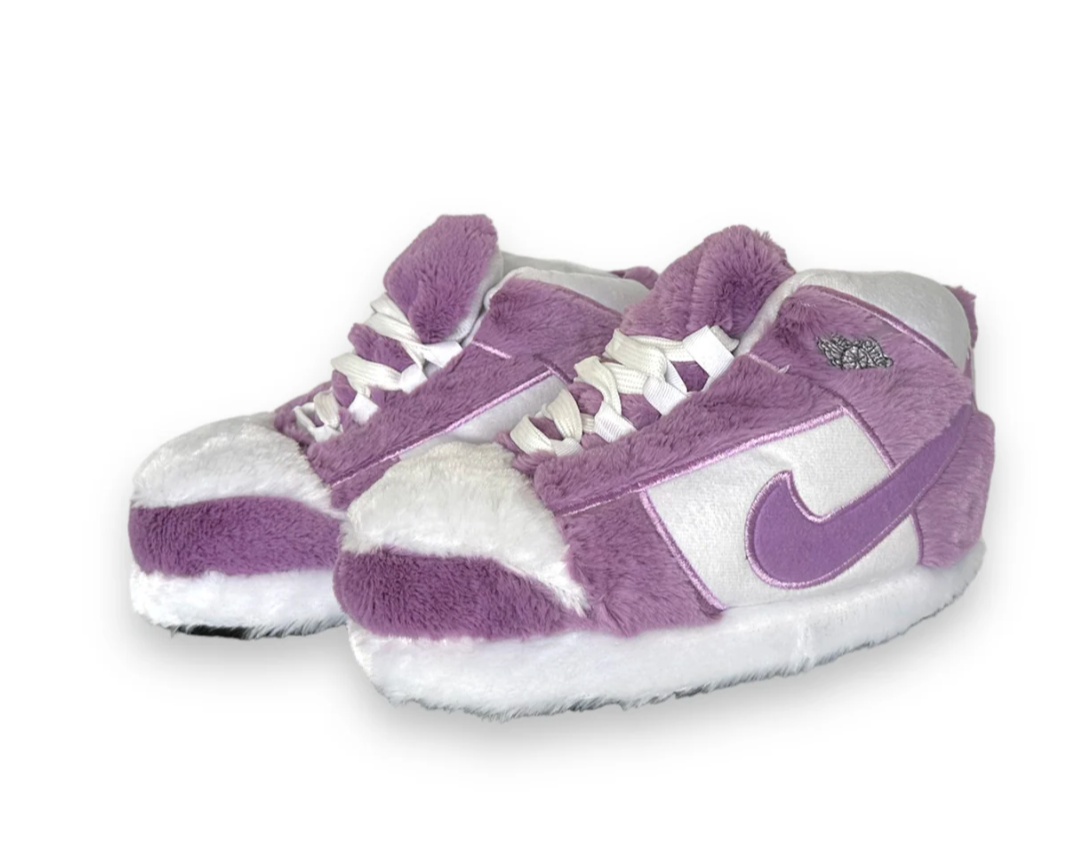 Dunk High - 'Court Purple' Sneaker Slippers