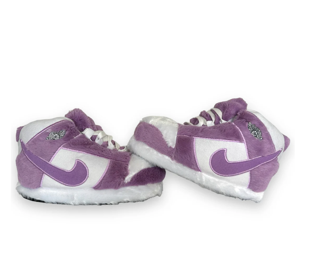 Dunk High - 'Court Purple' Sneaker Slippers