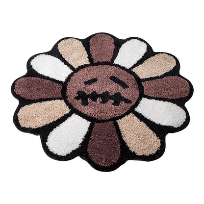 Flower Rug - Handmade Tufted Rug