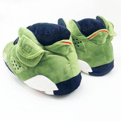 J6 - 'Cactus Green' Sneaker Slippers