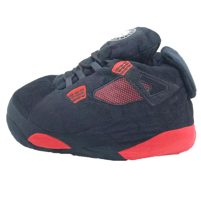 J4 - 'Red Thunder' Sneaker Slippers