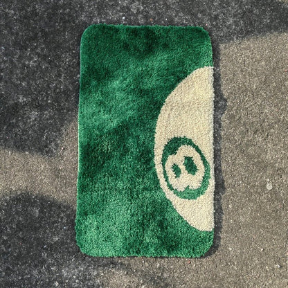 8 Ball Doormat Rug - Handmade Tufted Rug