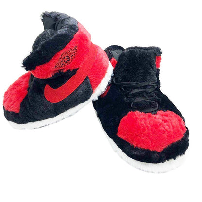 J1 - 'Patent Bred' Sneaker Slippers