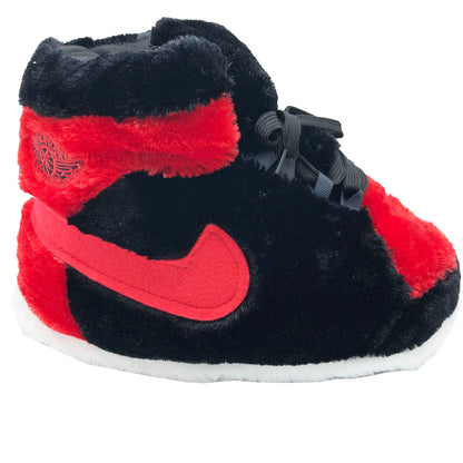 J1 - 'Patent Bred' Sneaker Slippers