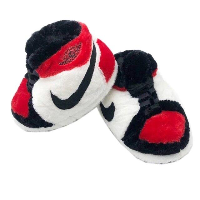 J1 - 'Bred Toe' Sneaker Slippers