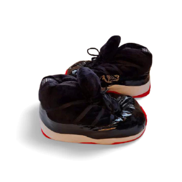 J11 - 'Retro Bred' Sneaker Slippers