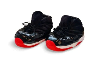 J11 - 'Retro Bred' Sneaker Slippers